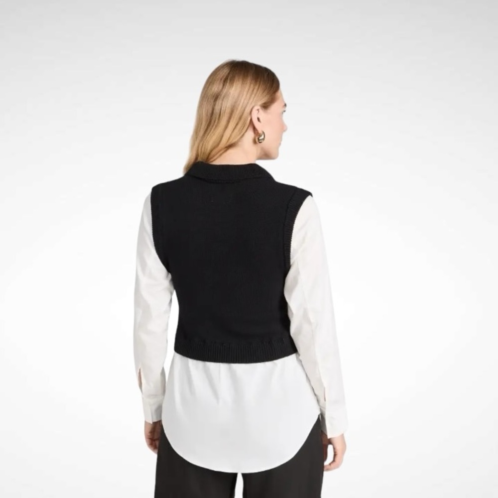 New! PISTOLA SOFIA V-NECK COLLARED VEST ATTACHED SHIRT SIZE SMALL - Picture 3 of 14